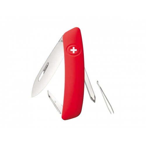 COLTELLO SWIZA D02 ROSSO [C410 201000]