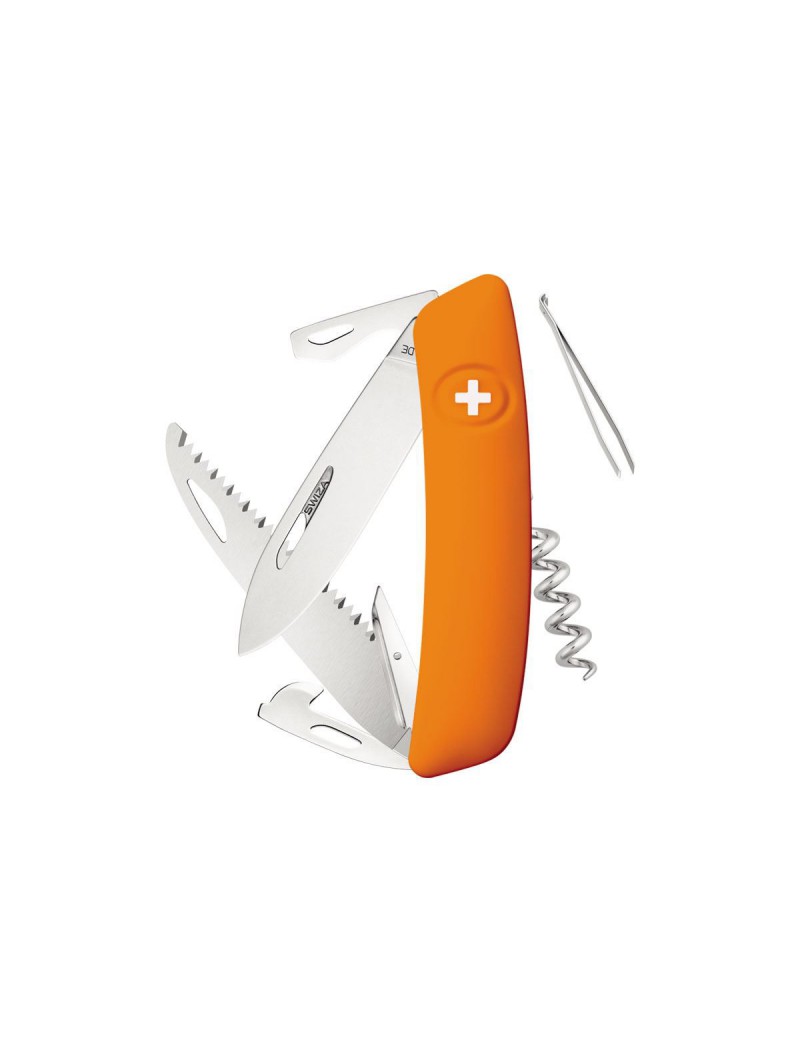 CUCHILLO SWIZA D05 NARANJA [C410 501060]