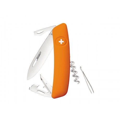 COLTELLO SWIZA D03 ARANCIO [C410 301060]