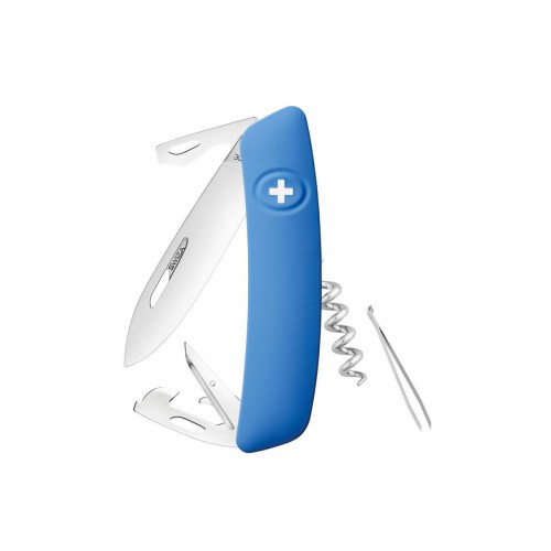 COLTELLO SWIZA D03 BLU  [C410 301030]