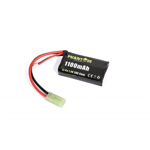 PHANTOM LI-PO 7.4V 1100MAH 20C [M0154]