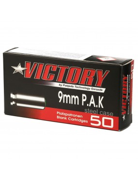 VICTORY BLANK CASES CALIBER 9 MM PAK [255-007]