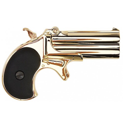 PISTOLET A GAZ AIRSOFT MAXTACT DERRINGER GOLD 6MM [211638]