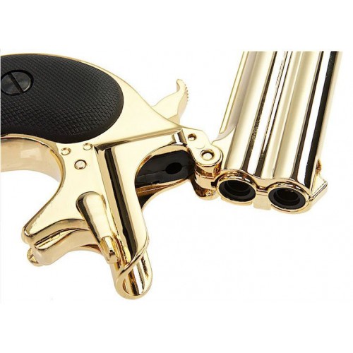 PISTOLET A GAZ AIRSOFT MAXTACT DERRINGER GOLD 6MM [211638]