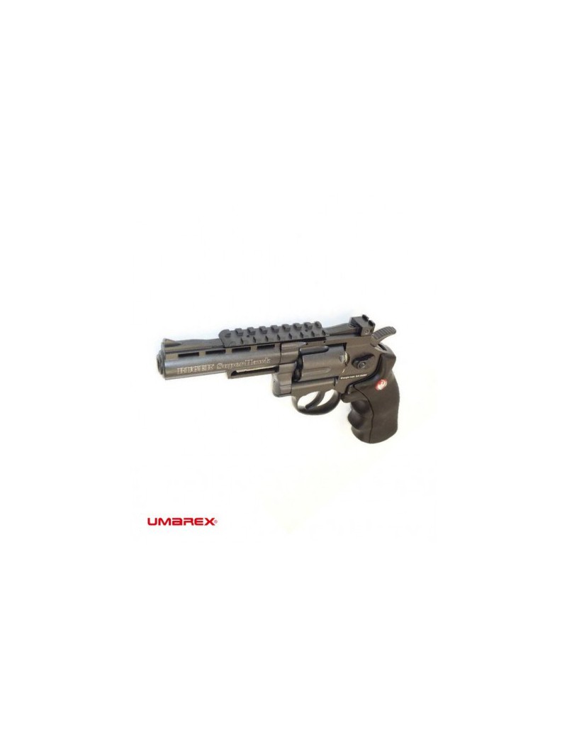 RUGER SUPER HAWK 4 "CO2 NEGRO FULL METAL CON RAIL [25778]