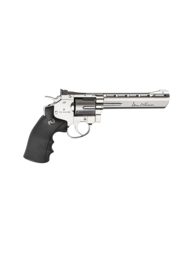 PISTOLA REVOLVER DAN WESSON 6 POLLICI 6MM SILVER CO2 FULL METAL [ICE11] [17479] [17115]