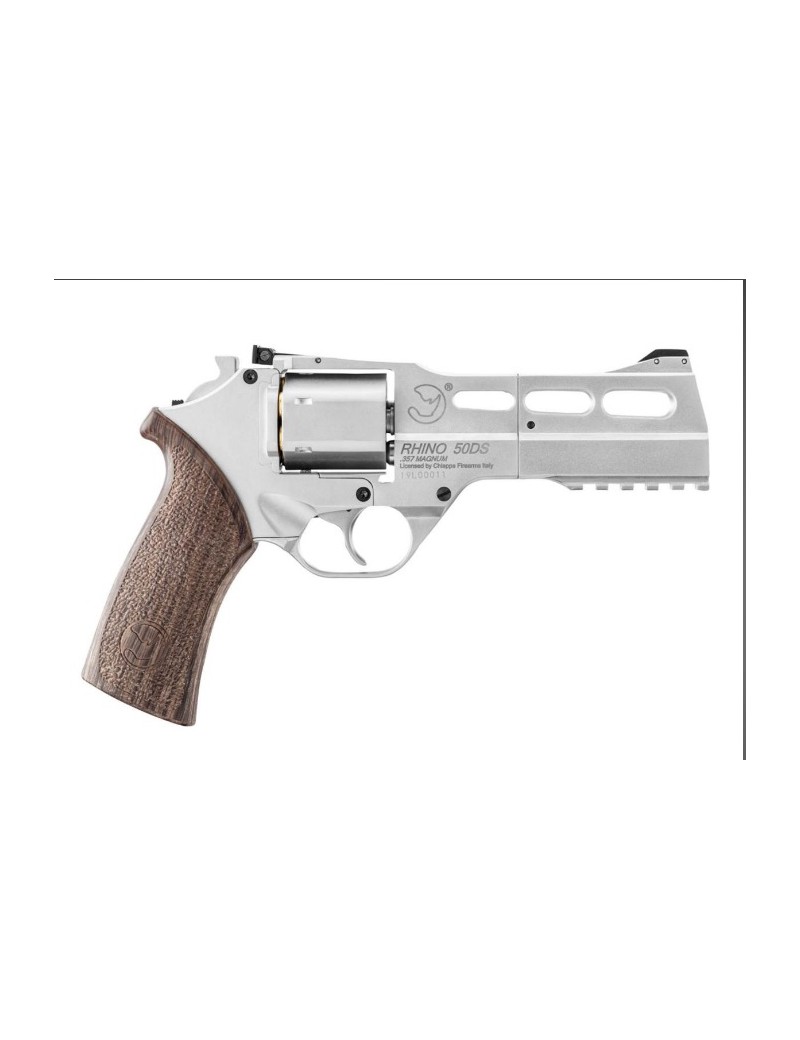 RHINO REVOLVER 50DS (CHROME) AIRSOFT 6MM [PG1051]