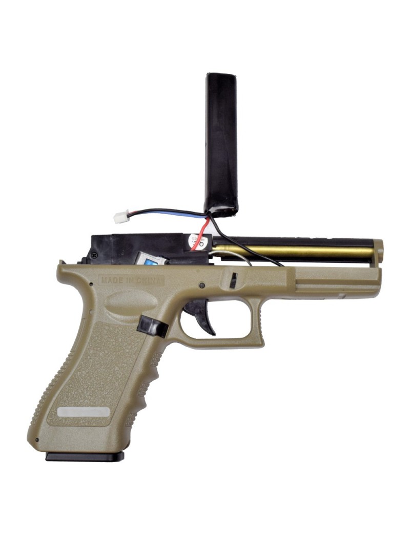 PISTOLET ÉLECTRIQUE CYMA C18 TAN [CM030UPT]