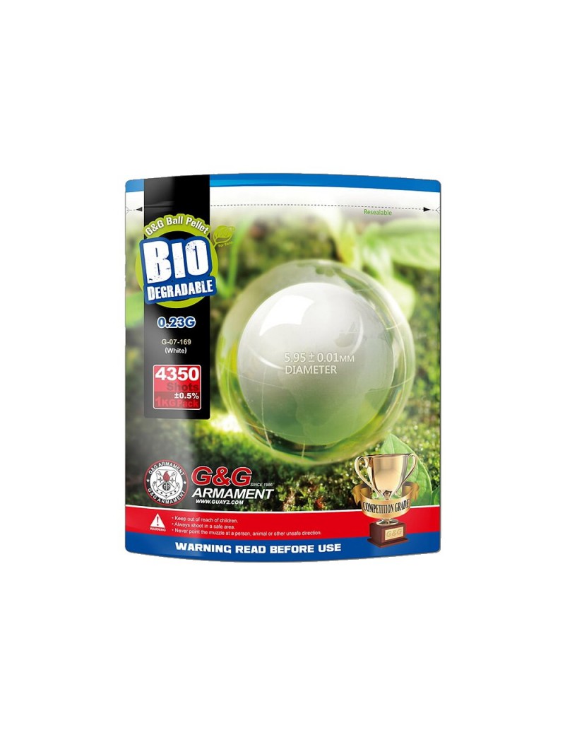 G & G BIO 0,23 G WEISSE SCHÜSSE [G & G BIO 0,23]