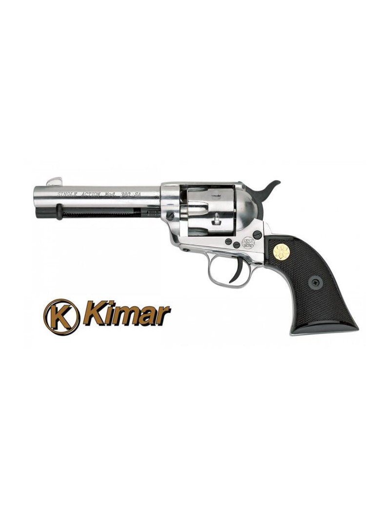 BLANK PISTOL SINGLE ACTION KIMAR 380 CHROME KIMAR [340.008]