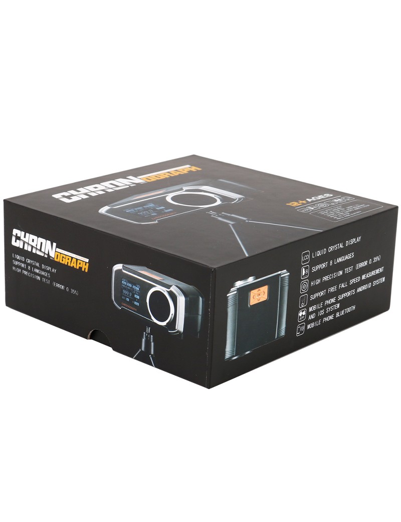 BIG FOOT BLUETOOTH POWERED CHRONOGRAPH (WITH PHONE APP) (APP – BLACK) [613220]