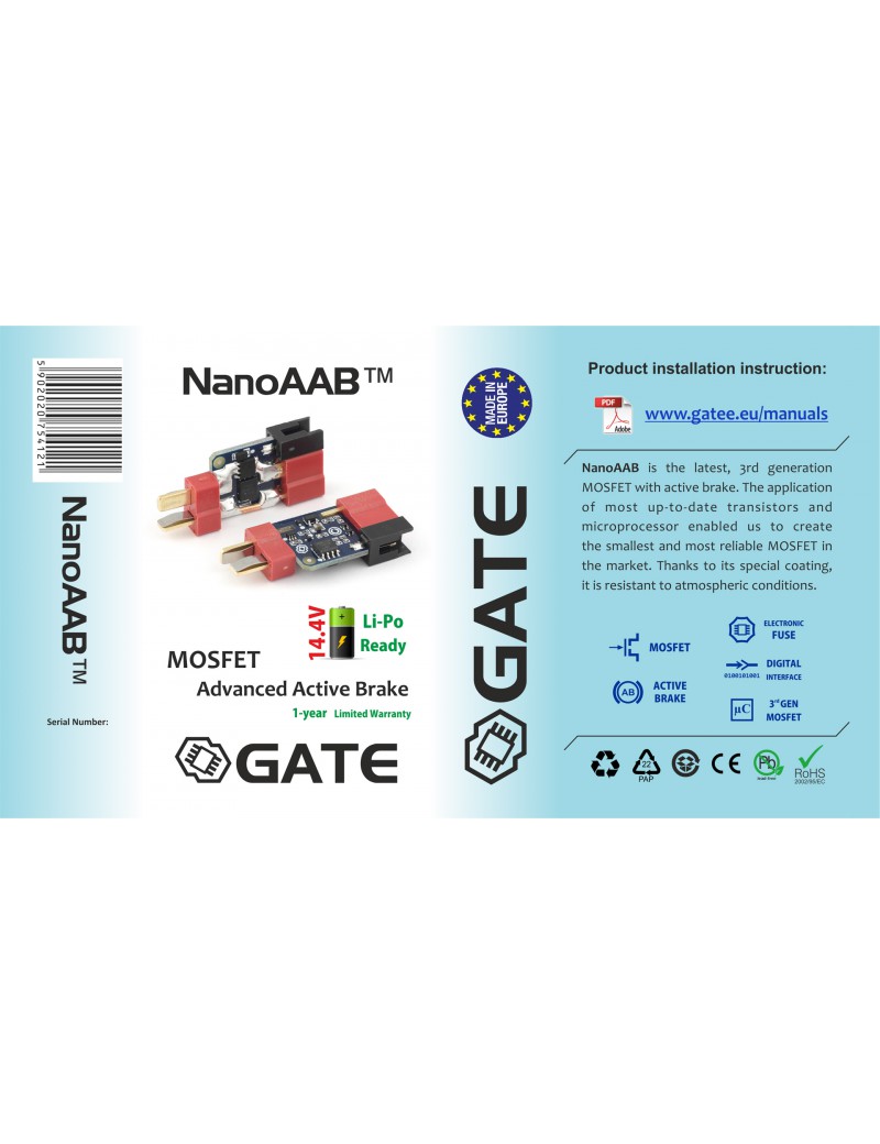MOSFET NANO AAB GATE [NANOAAB]