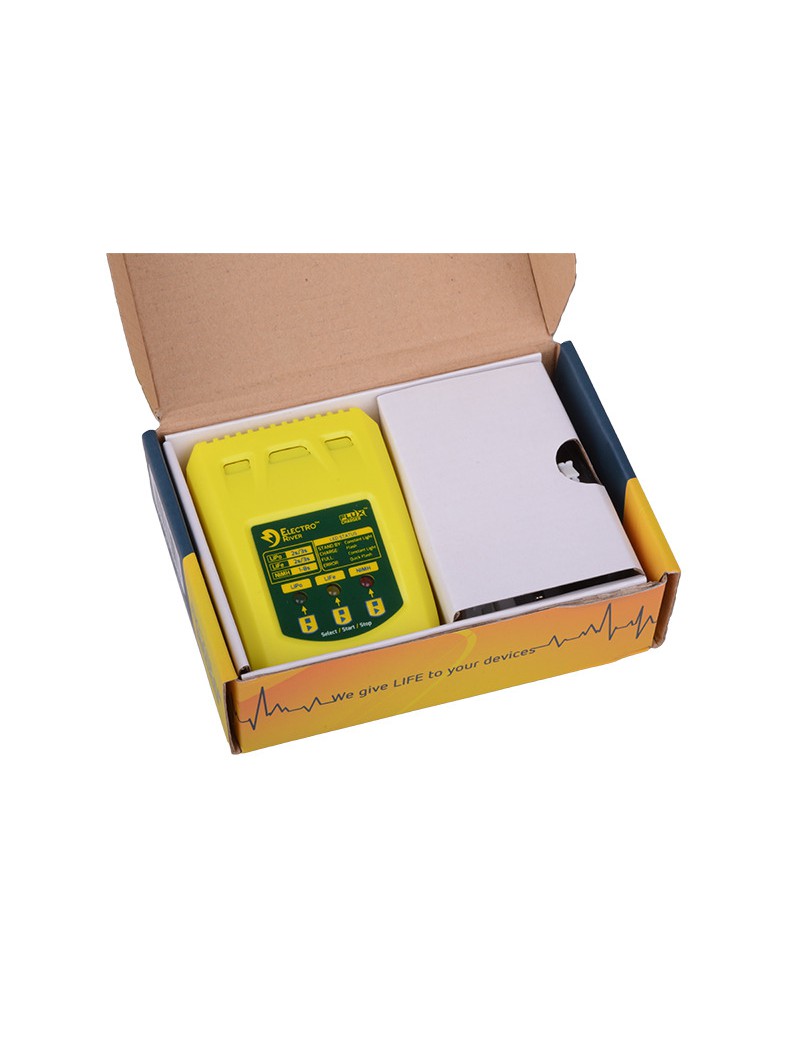 UNIVERSAL BATTERIE LADEGERÄT FLUX ELECTRO RIVER LIPO / LEBEN / NI MH [ELR-07-010162]