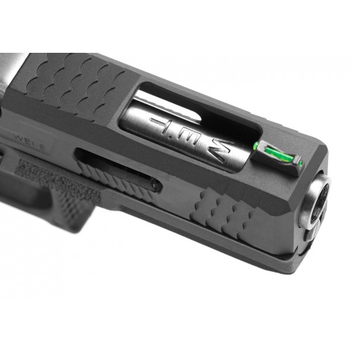 PISTOLA GAS G17 G-FORCE NERA CANNA NERA/SILVER WE [22274]