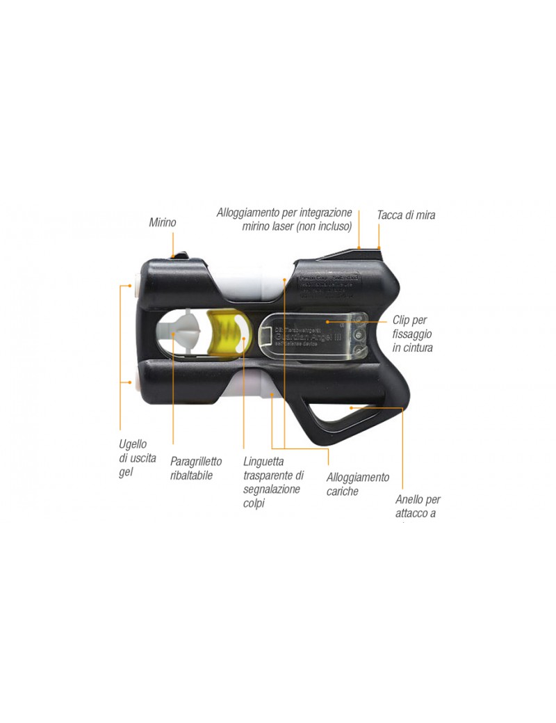 WÄCHTER ENGEL III SELBSTVERTEIDIGUNGSPISTOLE [8200-0099-059]