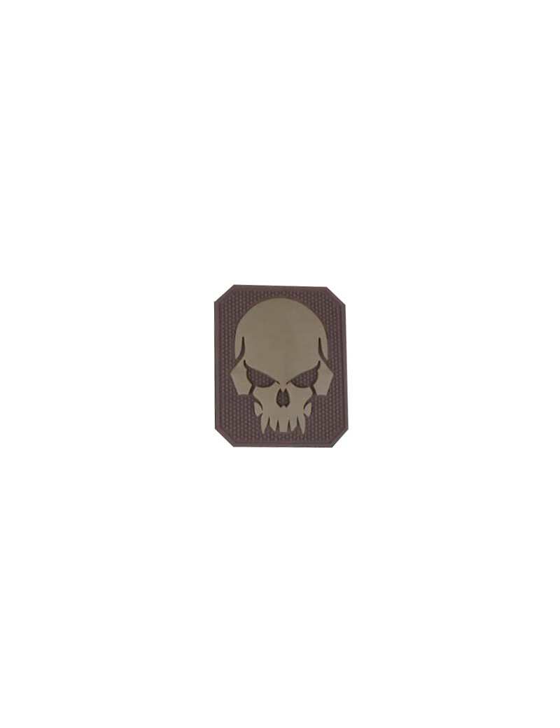 EMERSONGEAR PATCH PVC PIRATESKULL TAN [EM5550A]