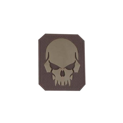 EMERSONGEAR PATCH PVC PIRATESKULL TAN [EM5550A]