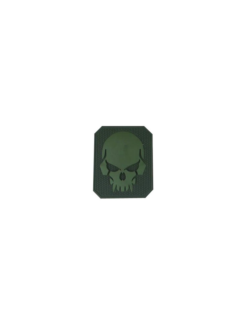 EMERSONGEAR PATCH PVC PIRATESKULL VERDE [EM5550]
