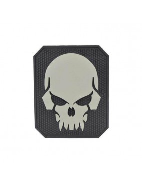 EMERSONGEAR PATCH PVC PIRATESKULL BIANCO OPACO [EM5550C]