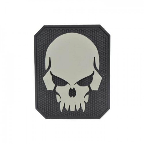 EMERSONGEAR PATCH PVC PIRATESKULL BIANCO OPACO [EM5550C]