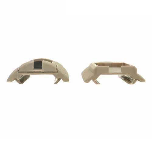 MP SET 2 COPRI SLITTA 20MM CON TASCA PORTA CONTROLLO REMOTO DARK EARTH [MP2004-T]