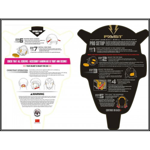 ELMETTO FAST MH MULTICAM ROYAL [RP-FAST-MUL]