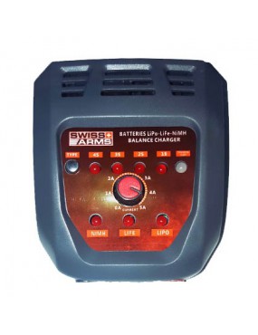 CHARGEUR DE BATTERIE LIPO / LIFE / NiMH SWISS ARMS [603368] 2
