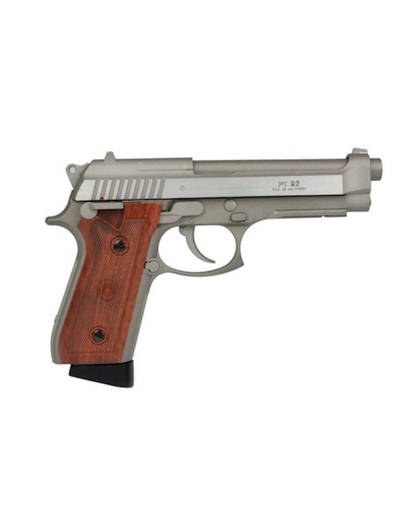 TAURUS PT 99 BLOWBACK FULL METAL SENCILLO / RÁFAGA PLATA [210527]