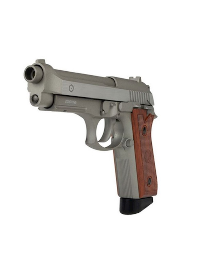 TAURUS PT 99 BLOWBACK FULL METAL SENCILLO / RÁFAGA PLATA [210527]