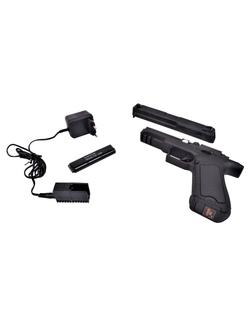 CYMA PISTOLA ELETTRICA TIMBERWOLF COLPO SINGOLO/RAFFICA NERA [CM127]