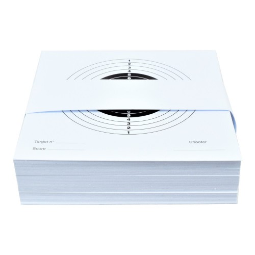 JS-TACTICAL TARGET FEUILLES 14 X 14 BLANC SET 100 PIÈCES [JS-TG01W]