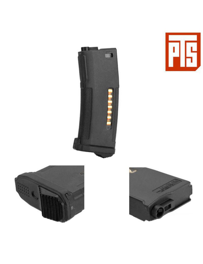 CARGADOR PTS EPM MONOFILAR150 BB NEGRO M4 [PTS237001]