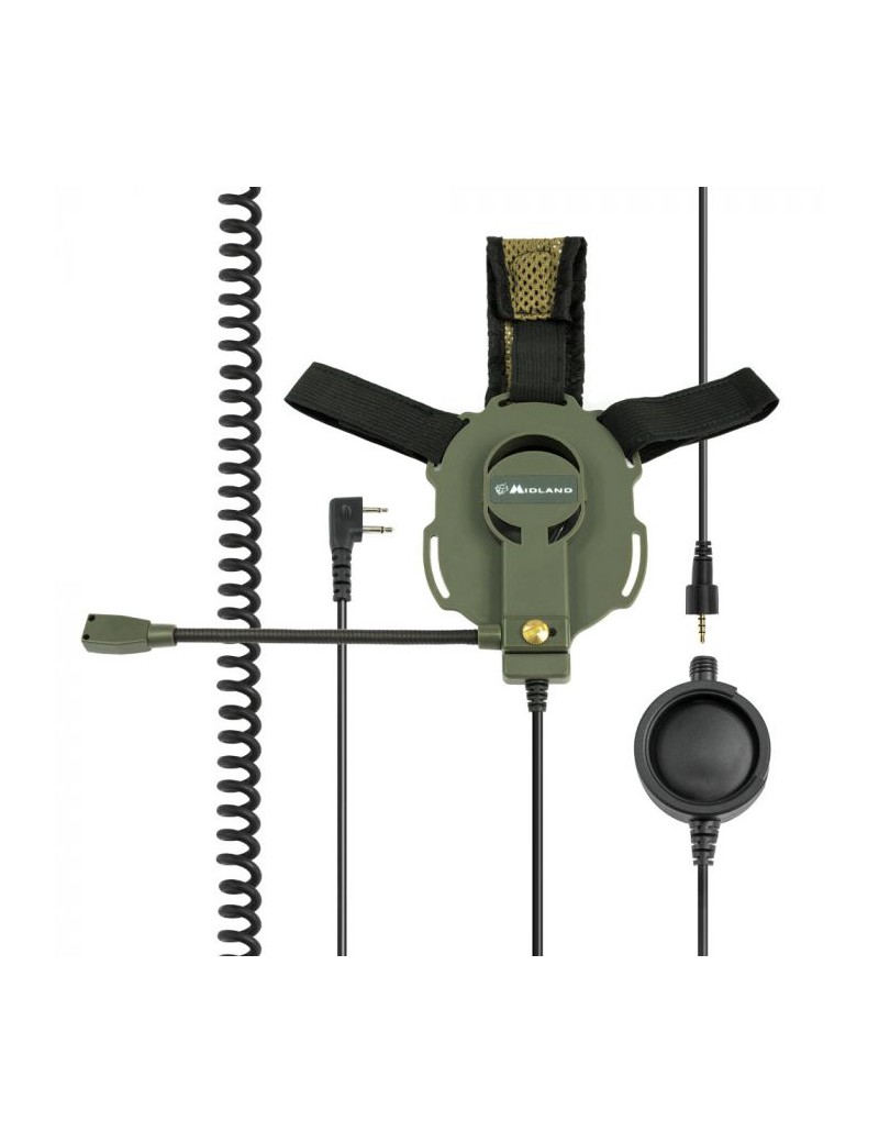 MIDLAND CUFFIA BOW M-EVO + PTT [C1046.02]