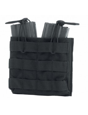 DOUBLE SPRING MAGAZINE POUCH M4-AK BLACK DEFCON 5 [D5-M4AKDO B]