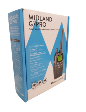 MIDLAND G7 PRO SCHWARZ 2018 [C1090.14] 2