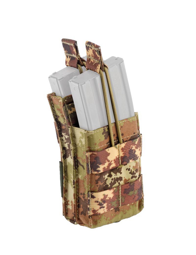 DEFCON 5 TASCA DOPPIO CARICATORE M4 CAMO ITALIANO [D5-M4OS VI]