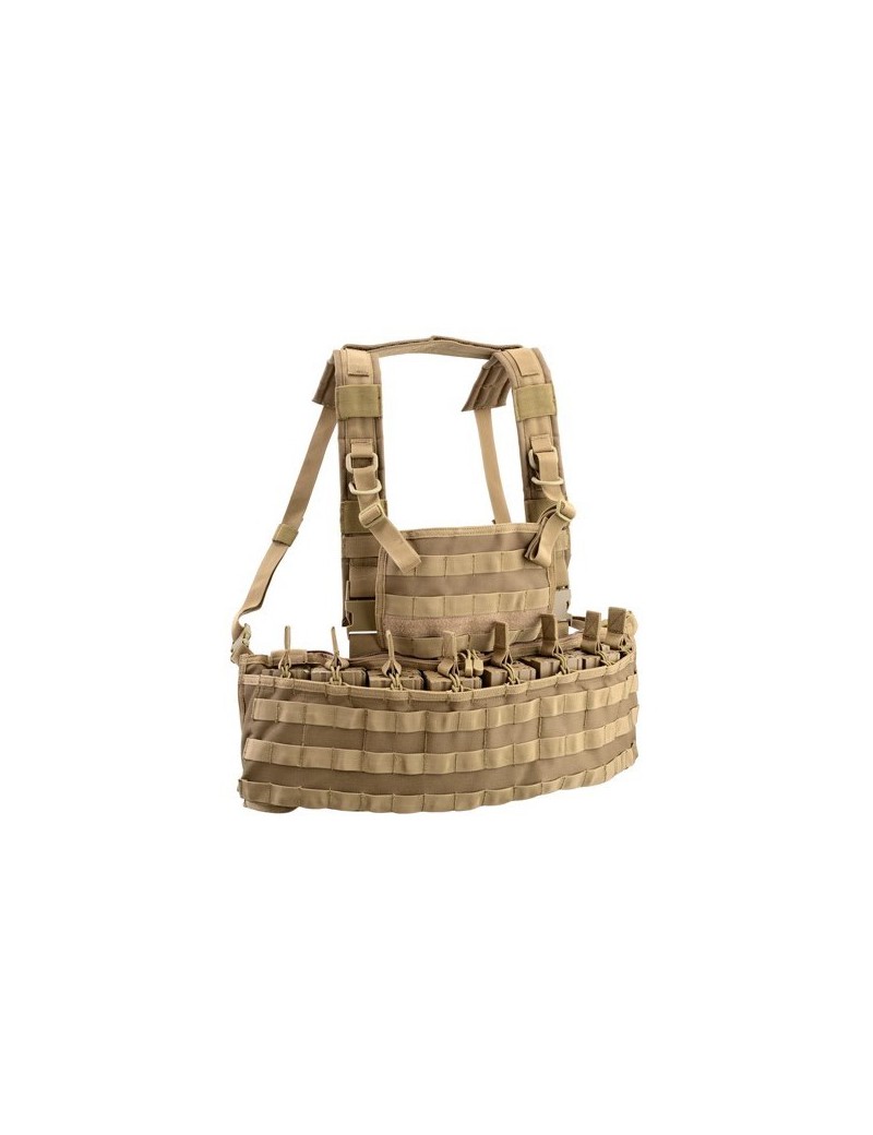 GILET TATTICO CHEST RIG MOLLE RECON COYOTE TAN OUTAC [OT-RC900 CT]