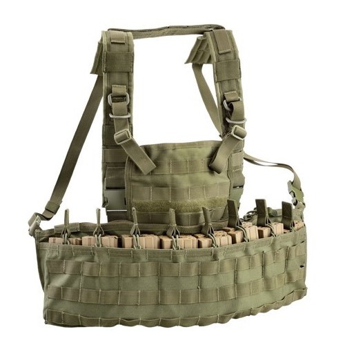 GILET TATTICO CHEST RIG MOLLE RECON VERDE OUTAC [OT-RC900 OD]
