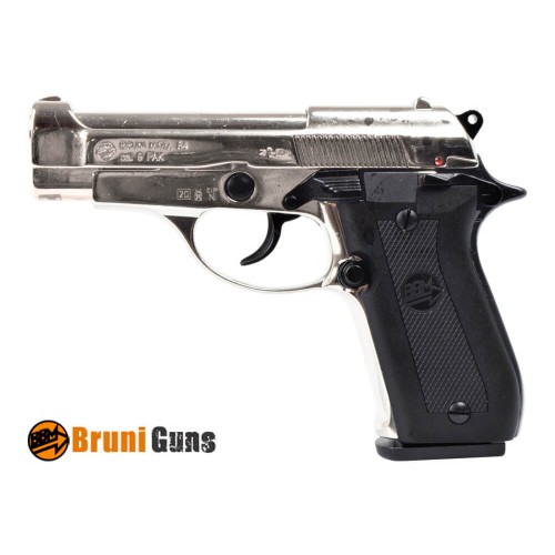 BRUNI PISTOLA A SALVE MODELLO 84 9 MM NICKEL [BR-2700N]