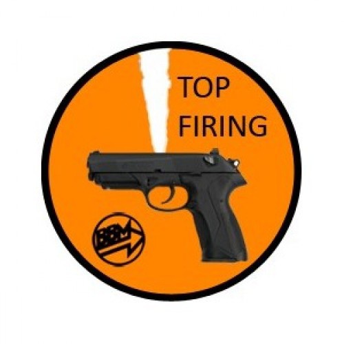 BRUNI BLANK PISTOLE MODELL 84 9 MM NICKEL [BR-2700N]