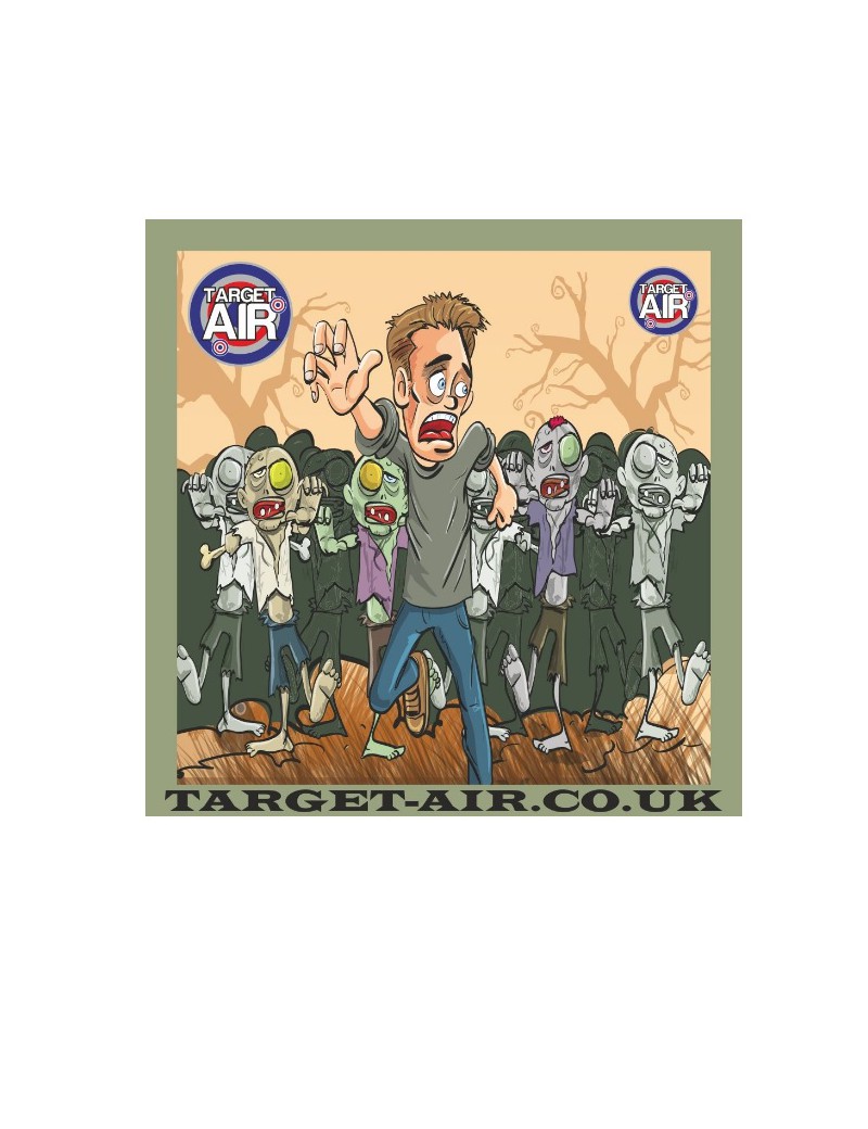 TARGET AIR ZOMBIE CROWD [320-080]