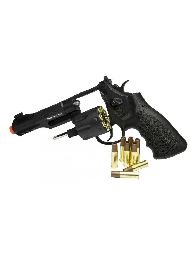 REVOLVER M&P R8 CO2 BLACK SMITH & WESSON [29414]