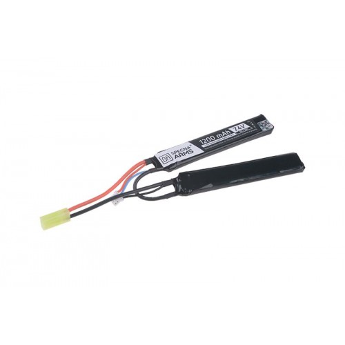 SPECNA ARMS BATTERIE LIPO 7.4V 1200MAH 15 / 30C TAMIYA BATTERFLY [SPE-06-022012]