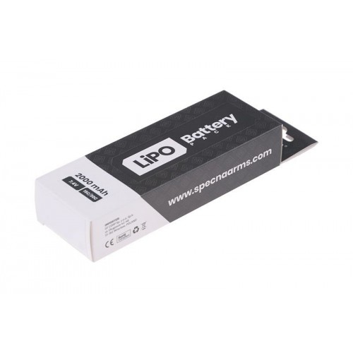 BATTERIA LIPO 7.4V 2000MAH 15/30C TAMIYA BUTTERFLY [SPE-06-022020]