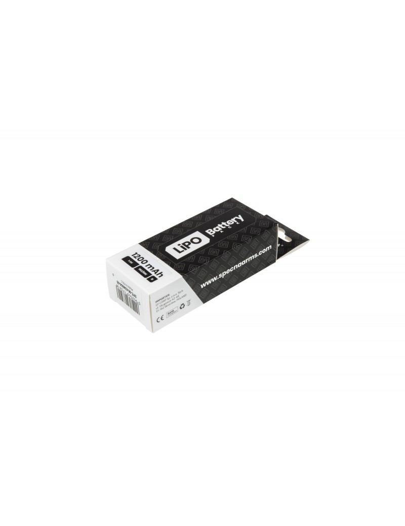 SPECNA ARMS BATTERIE LIPO 7.4V 1200MAH 15 / 30C DEANS [SPE-06-024604]