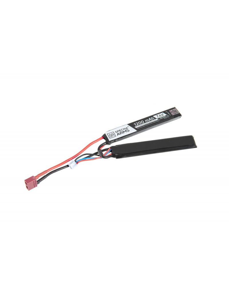 SPECNA ARMS BATTERIA LIPO 7.4V 1200MAH 15/30C BUTTERFLY DEANS [SPE-06-024605]