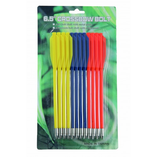 FRECCE IN ABS DA 16cm PER PISTOLE BALESTRA 12pz [R10112]