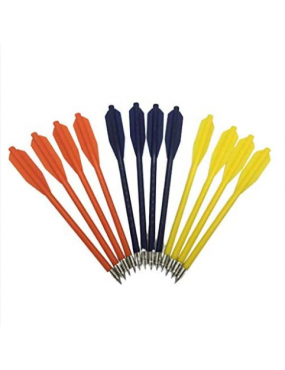 FRECCE IN ABS DA 16cm PER PISTOLE BALESTRA 12pz  [R10112] 2