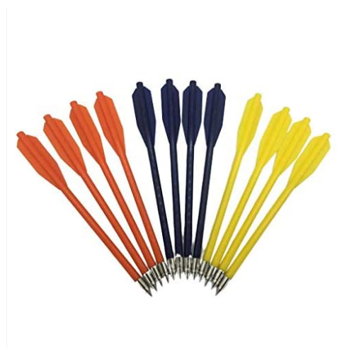 FLECHAS EN ABS 16cm PARA PISTOLAS BALLESTA 12pcs [R10112]