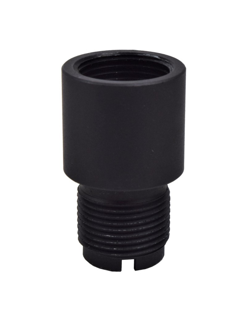 D|BOYS ADATTATORE PER SILENZIATORE FILETTO 14MM DA ANTIORARIO AD ORARIO [DB071]